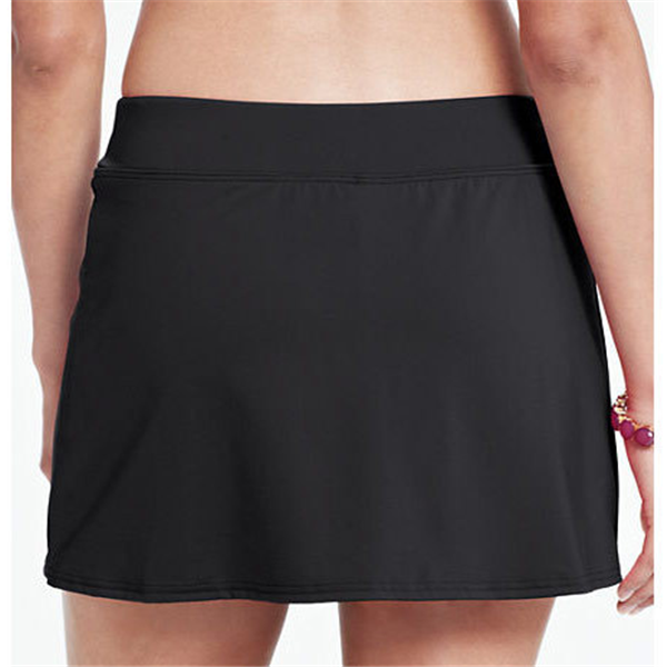 Black Skirted Swim Bottom
