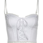 Ladies Summer Halter Top Sling Outer Vest