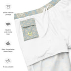 Men's Paisley Print Swim Trunks