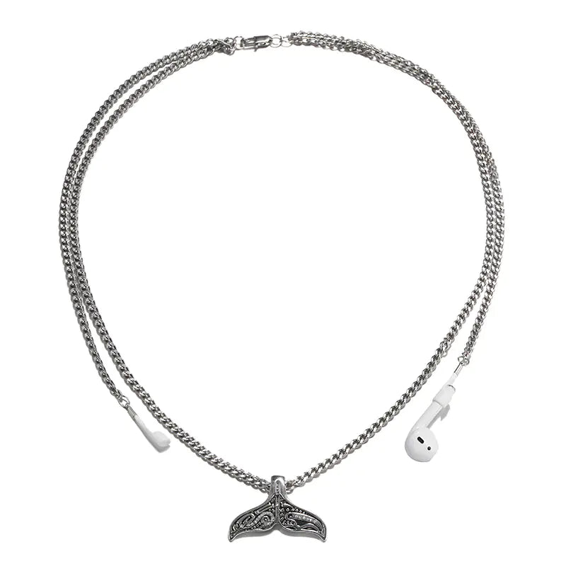 AirPods Anti-Loss Mermaid Tail Sweater Chain | Accessory