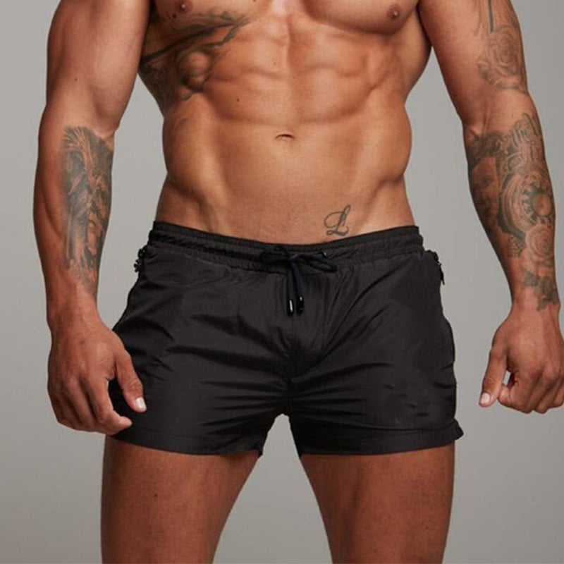 Men's Short Swim Trunks with Inner Lining