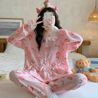 Cotton Maternity Sleepwear for Postpartum Nursing