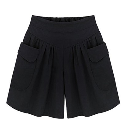 Plus Size Loose-Fit Summer Shorts for Women