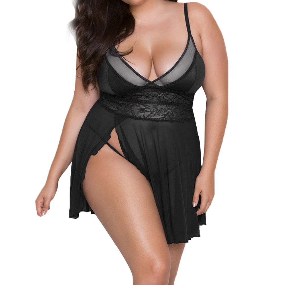 Lace Nightgown - Summer Sleep Dress for Women