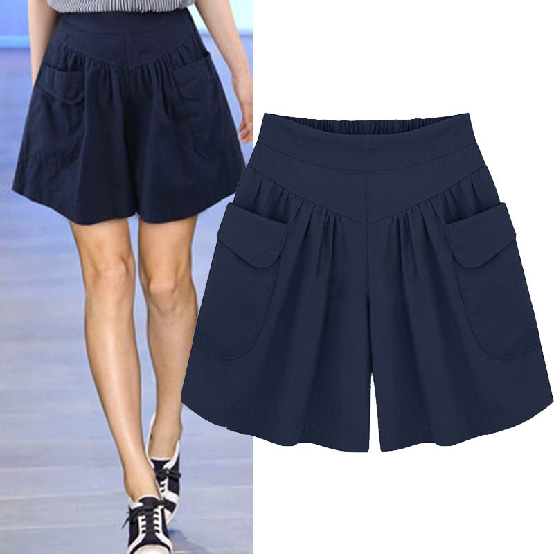 Plus Size Loose-Fit Summer Shorts for Women