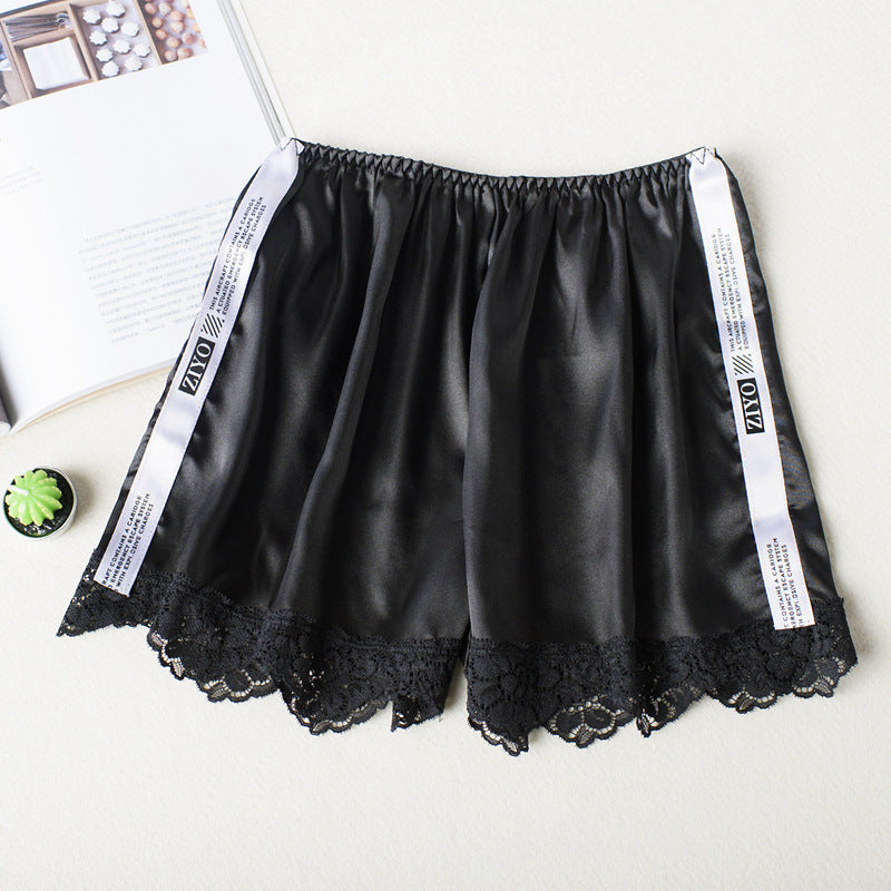 2019 Summer Silk Women's Loose Safety Shorts