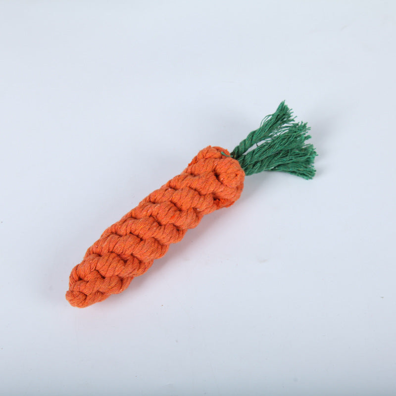 Durable Carrot Pet Chew Toy - Dog Toy