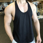 Men's Summer Workout Dry Fit Tank Top for Training