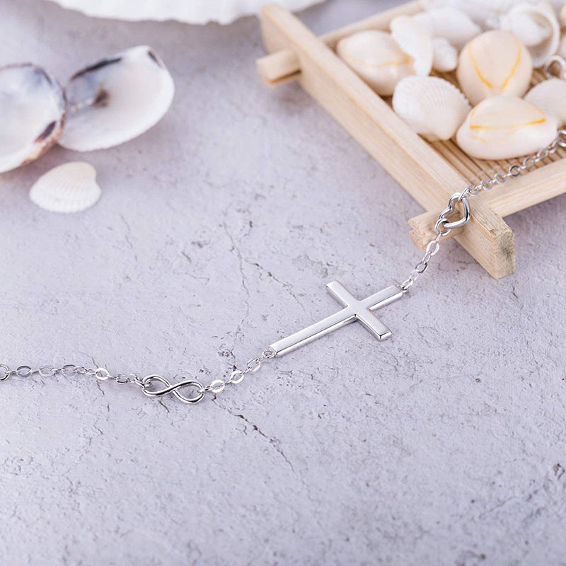 Cross European and American Style Bracelet