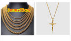Crucifix Cross Necklace