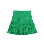 2023 Women's Hollow Neckline Crop Top & Skirt Set S33-63757