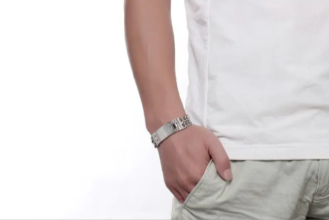 Men's Cross Scripture ID Bracelet | Christian Jewelry