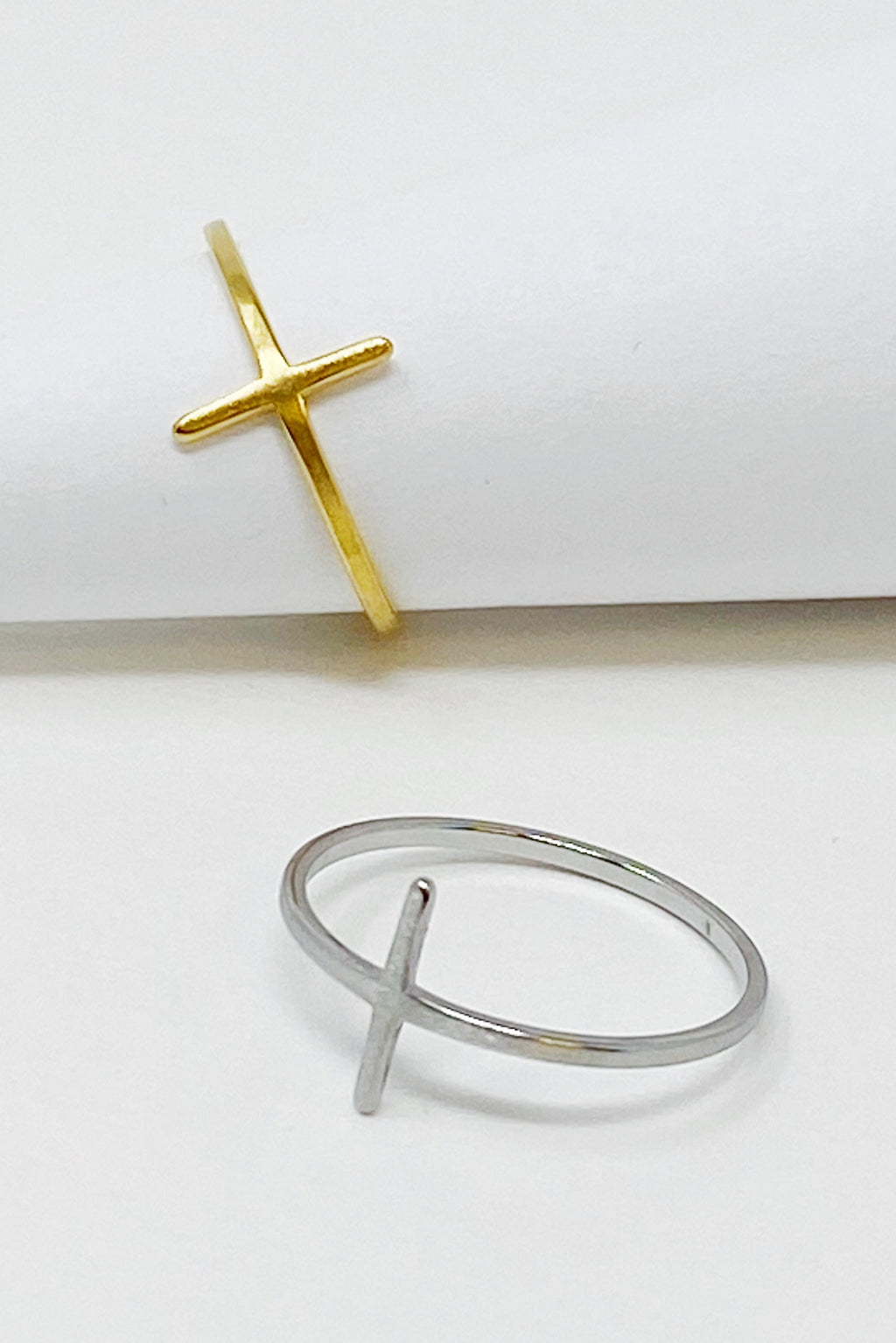 Side Cross Ring | Christian Jewelry