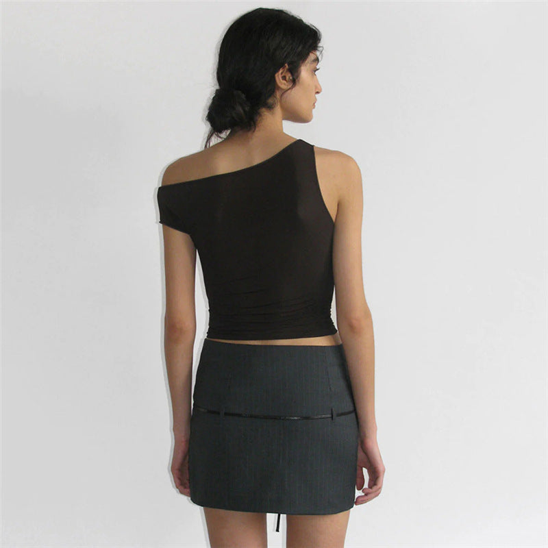 2023 Summer Fashion Women's Sleeveless Crop Top