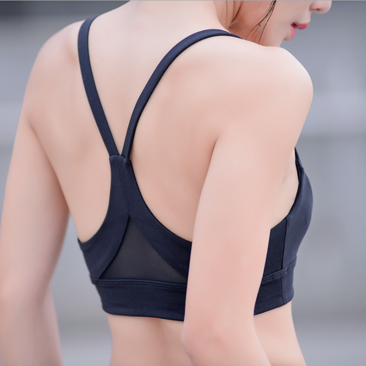 Sports Bra and Fitness Tank Top with Supportive Design