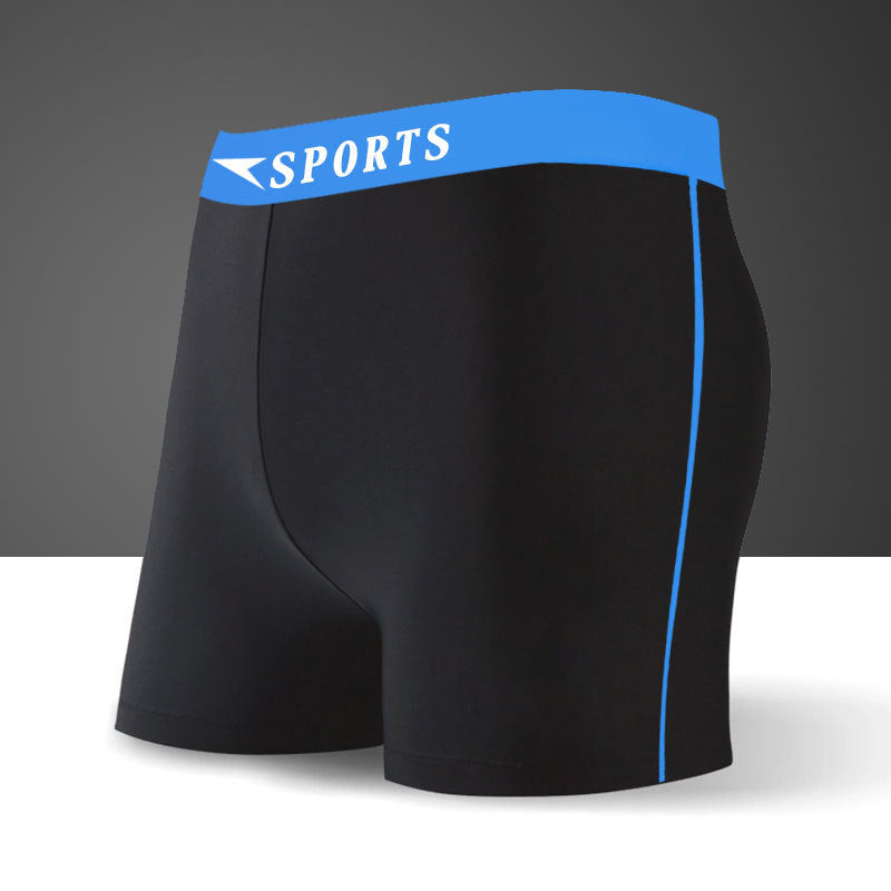 Men's Sports Swim Boxer Trunks