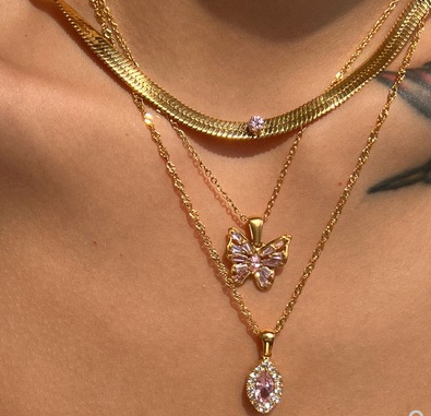 Marquise Green Zircon Halo Pendant Necklace