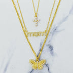 Shell Pearl Cross Necklace | Christian Jewelry