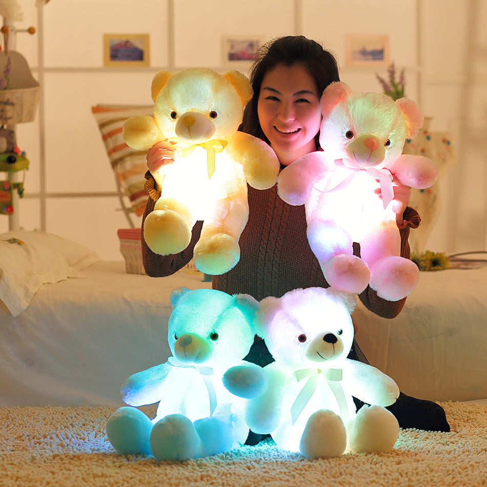50cm LED Light-Up Teddy Bear Plush Toy | Home Decor