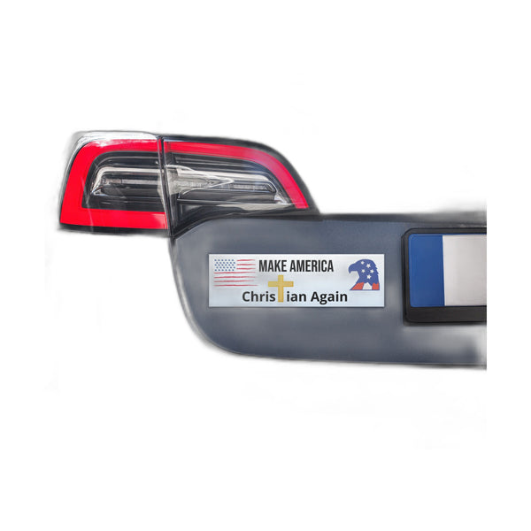 MACA Christian Car Magnet - Make America Christian Again Bumper Magnet
