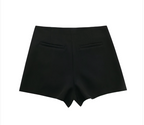 Women's High Waist Asymmetric Shorts