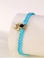 Dog Paw Photo Projection Cord Bracelet