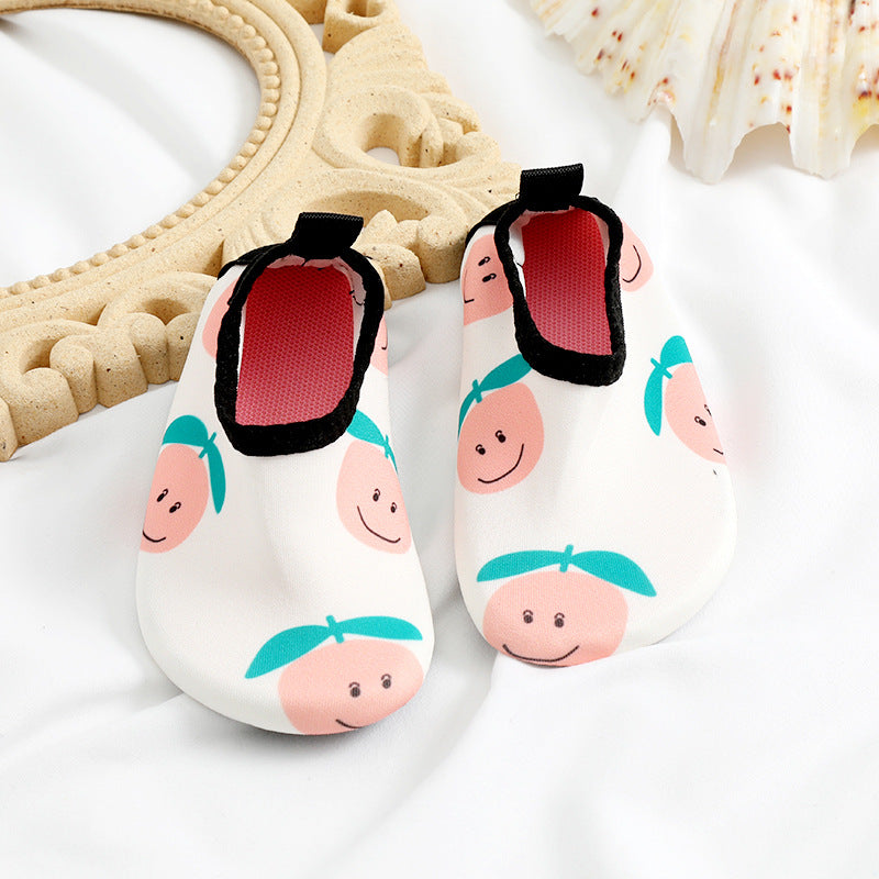 Kids' Non-Slip Fruit Print Water Shoes