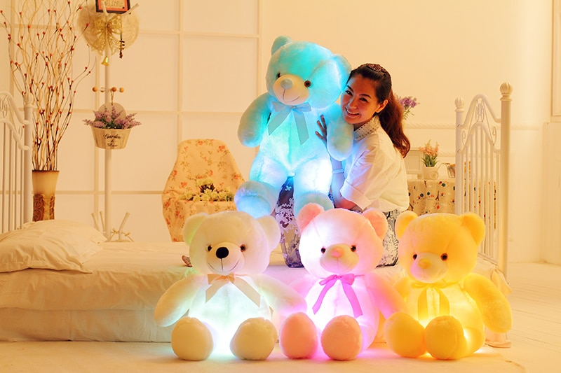 Glowing LED Teddy Bear Plush Toy | Home Decor