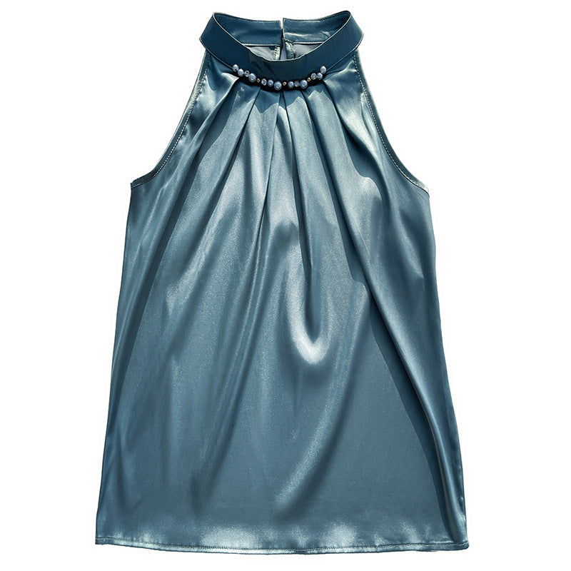 2023 Spring Loose Design Satin Camisole for Women
