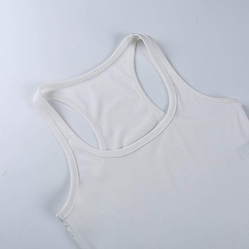 Sleeveless Ribbed Bodycon Bodysuit