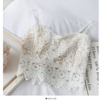 Lace V-Neck Camisole for Women - Spring Sleeveless Top