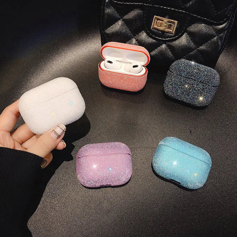 AirPods 3rd Gen Protective Case with Glitter Crystal Shell | Accessory