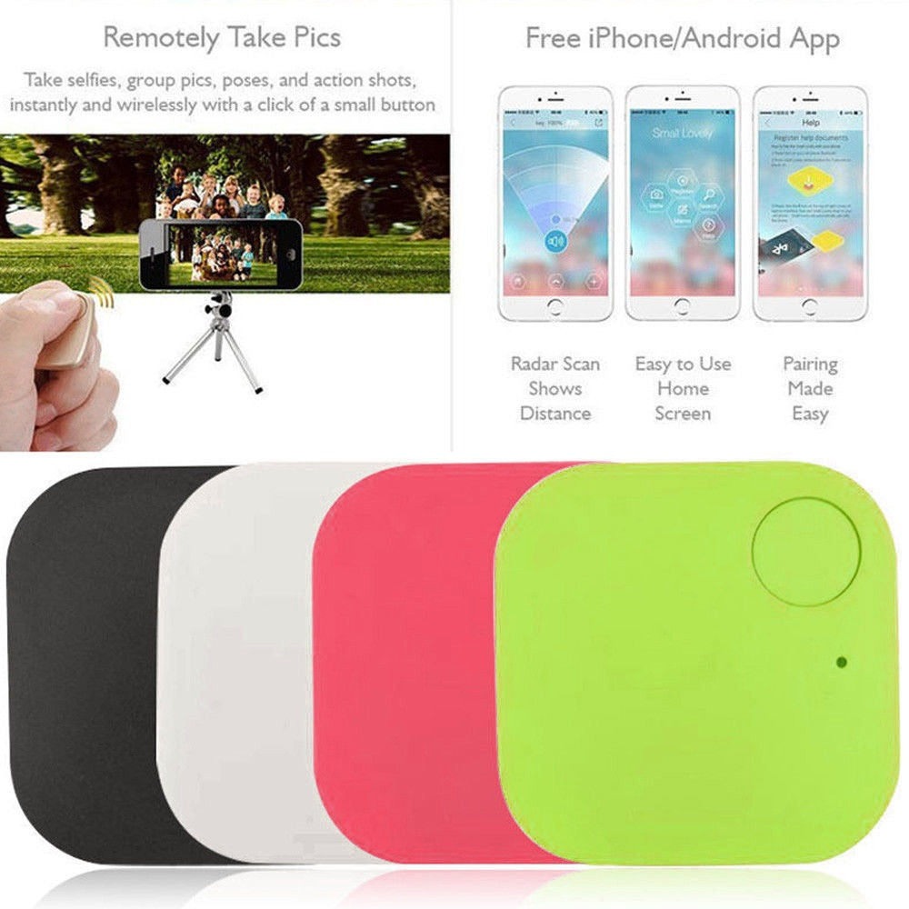 Water Drop Square Bluetooth Tracker Keychain Alarm | Accessory