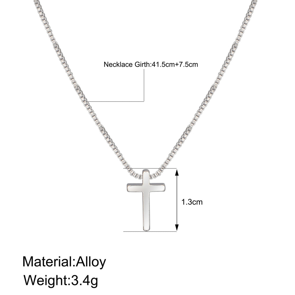 Dainty Christian Cross Necklace