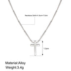 Dainty Christian Cross Necklace