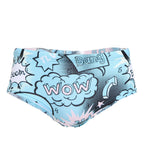 Men's Pop Art Comic Print Swim Briefs