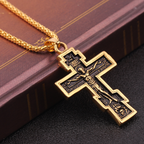 Kreuz-Jesus-Anhänger-Halskette