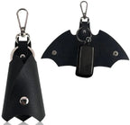 PU Leather Funny Bat Keychains | Accessory