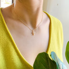 Shell Pearl Cross Necklace | Christian Jewelry