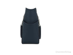 Michael Kors Jet Set Large Navy Saffiano X Cross Chain Shoulder Tote Hand Bag