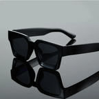 Classic Thick Square Frame Sunglasses UV Protection