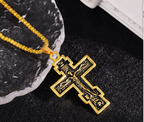 Kreuz-Jesus-Anhänger-Halskette