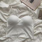 Ice Silk Padded Camisole Bra Top