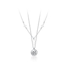 Ailuoqi Silver Vintage Cross Pendant Necklace