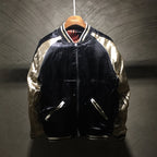 Men's Double-Sided Embroidered Jacket with Four Gods