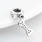 Sterling Silver Dog Bone Dangle Charm