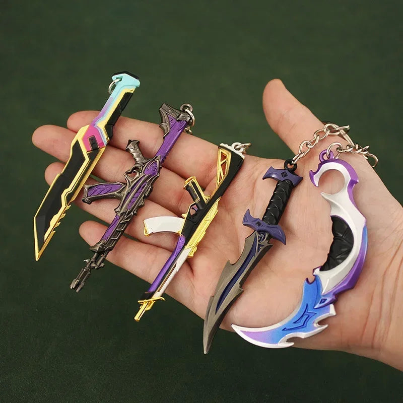 Valorant Reaver Karambit Knife Keychain Toy for Boys | Accessory