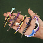 Valorant Reaver Karambit Knife Keychain Toy for Boys | Accessory