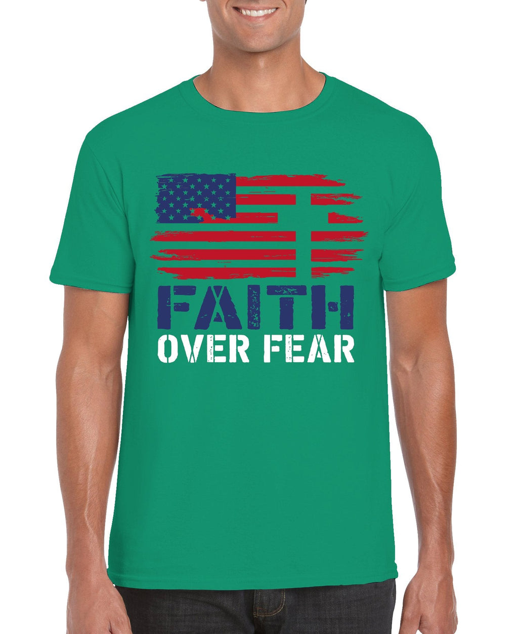 Faith Over Fear Unisex T-shirt | Streetwear