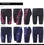 Pool Pro Mid Leg Athletic Swim Trunks (Five Point)